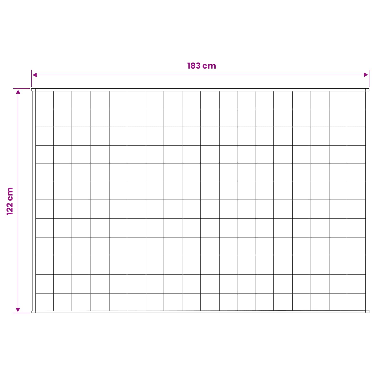 vidaXL Kołdra obciążeniowa Biały 122 x 183 cm 9 kg 100% Bawełna 205T