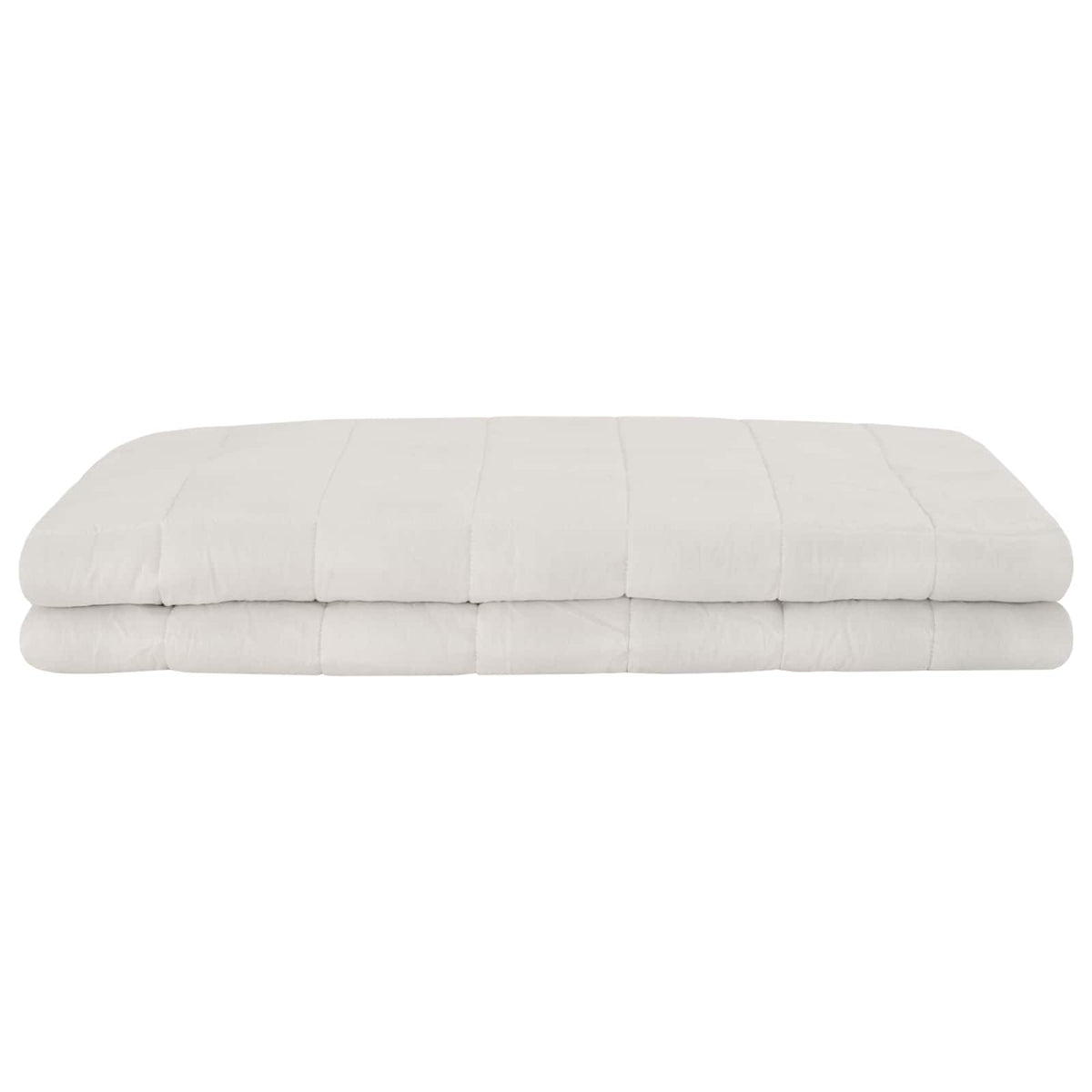 vidaXL Kołdra obciążeniowa Biały 135 x 200 cm 6 kg 100% Bawełna 205T