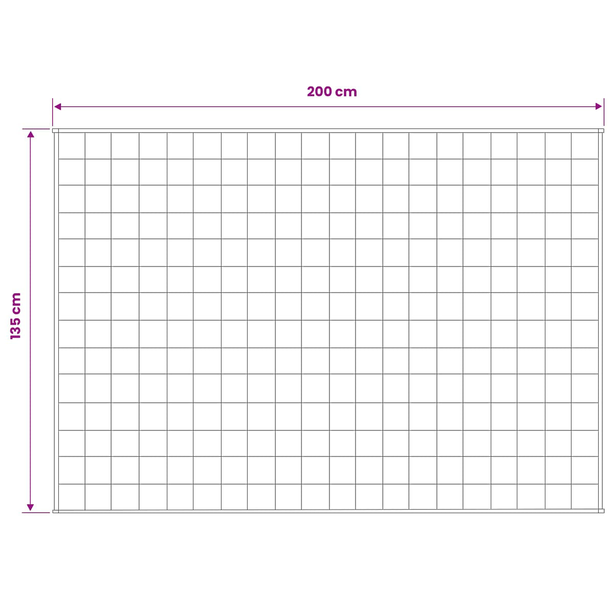 vidaXL Kołdra obciążeniowa Biały 135 x 200 cm 6 kg 100% Bawełna 205T