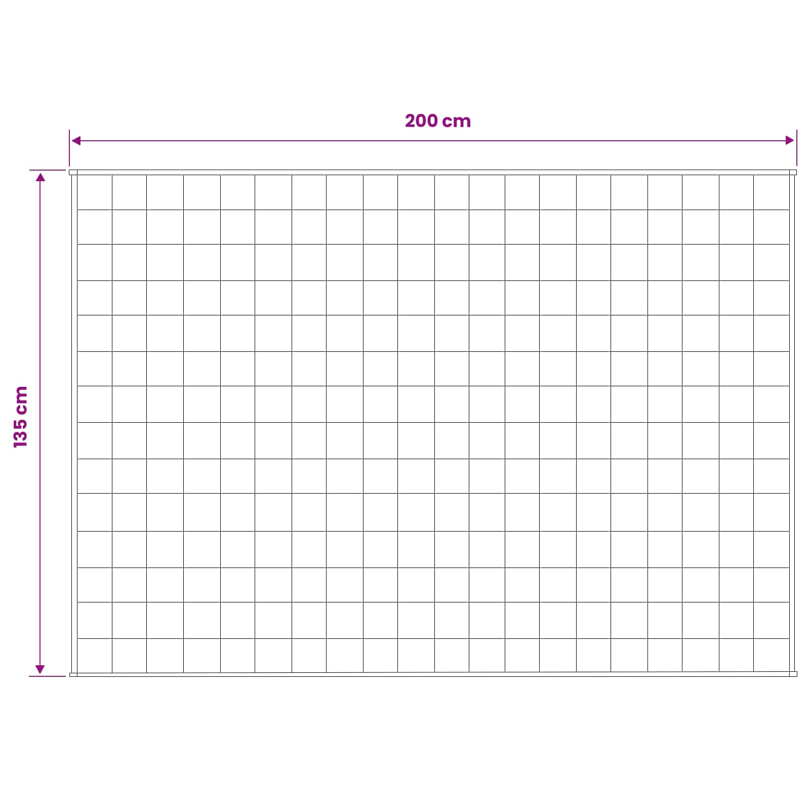 vidaXL Kołdra obciążeniowa antracytowy 135 x 200 cm 10 kg