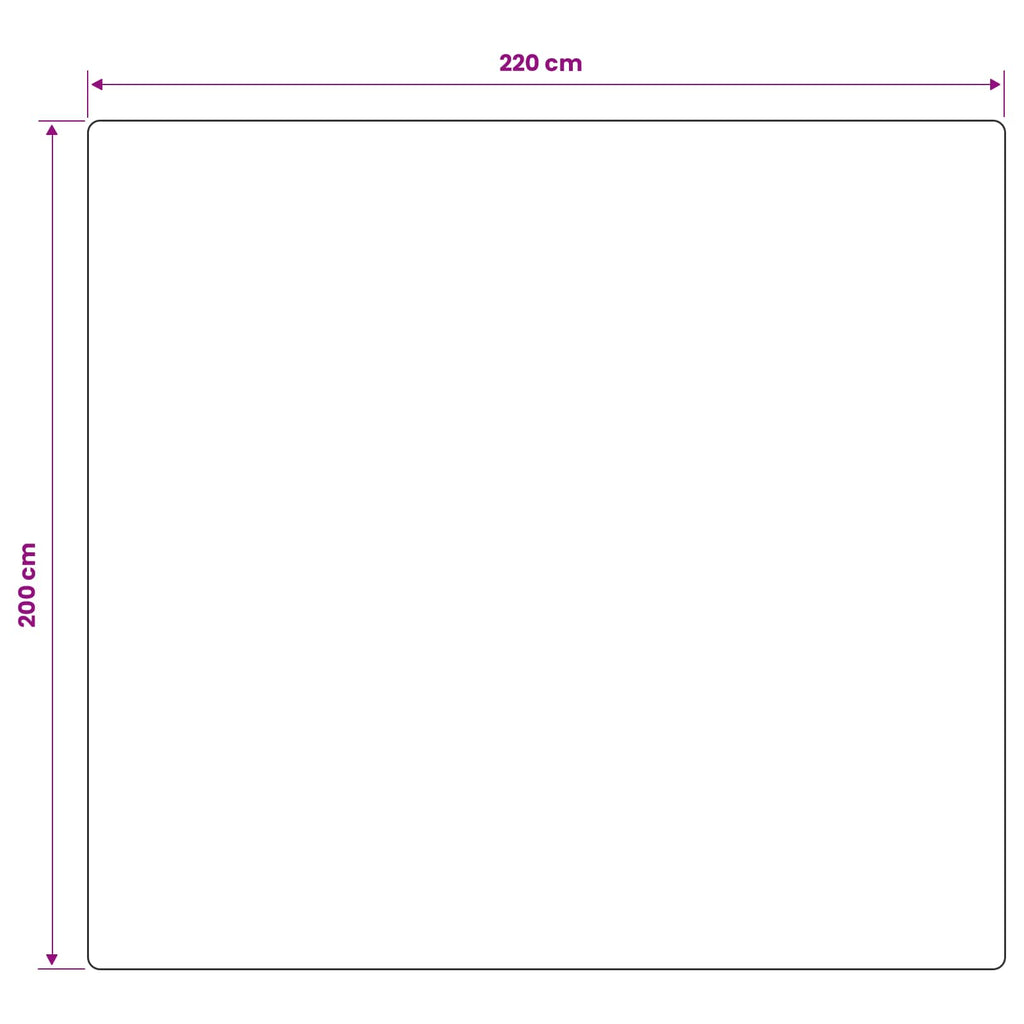 vidaXL Kołdra obciążeniowa Biały 200 x 220 cm 9 kg 100% Bawełna 205T