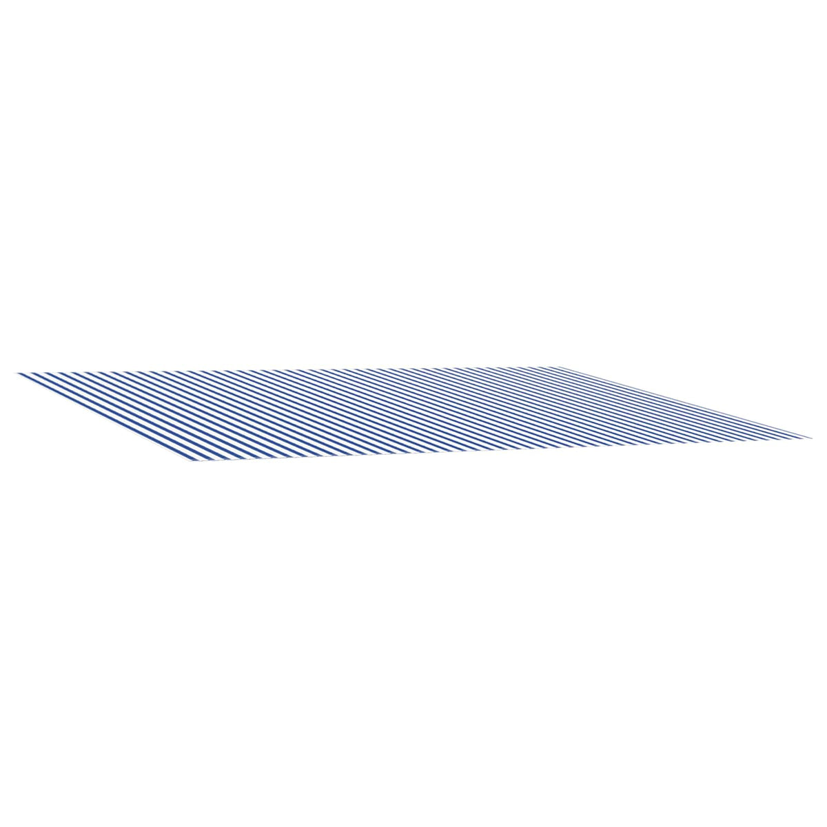 vidaXL Materiał zapasowy do markizy Niebieski i biały 400 x 200 cm