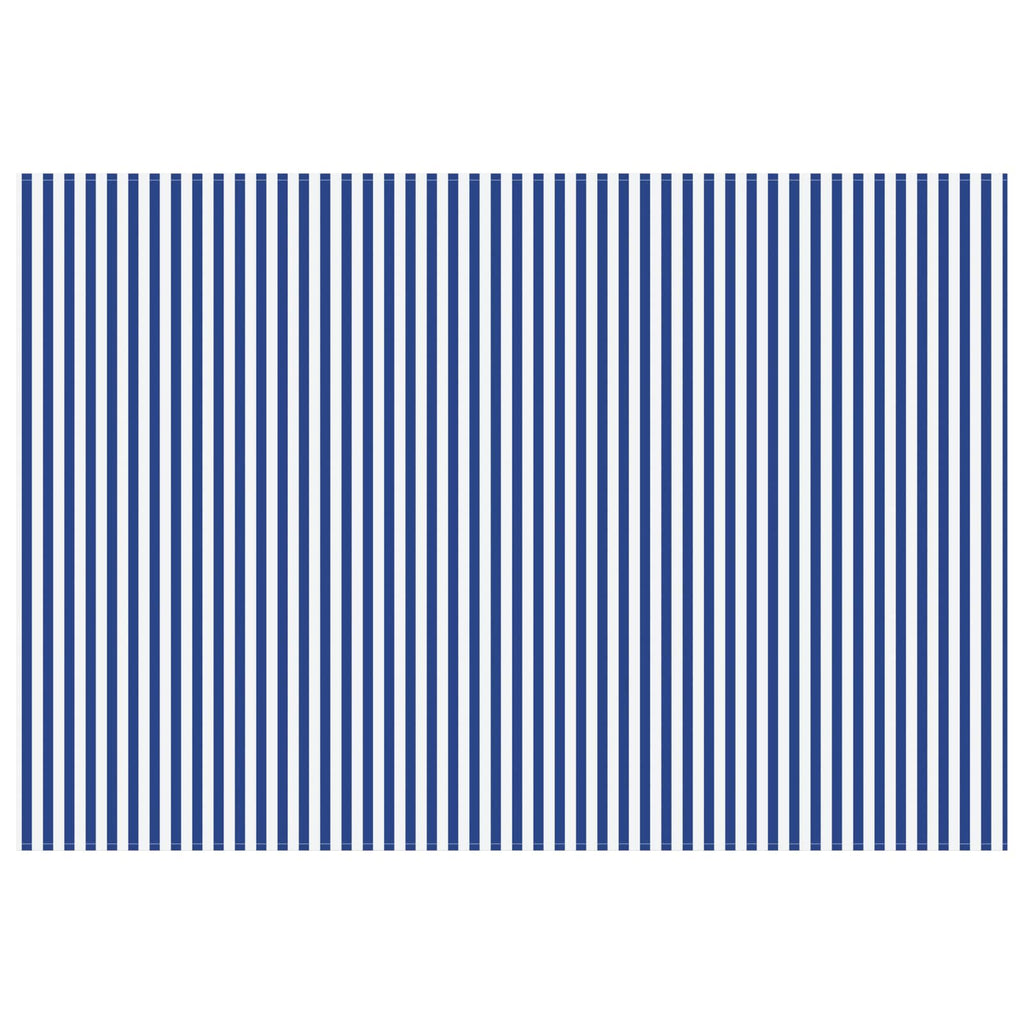 vidaXL Materiał zapasowy do markizy Niebieski i biały 400 x 200 cm
