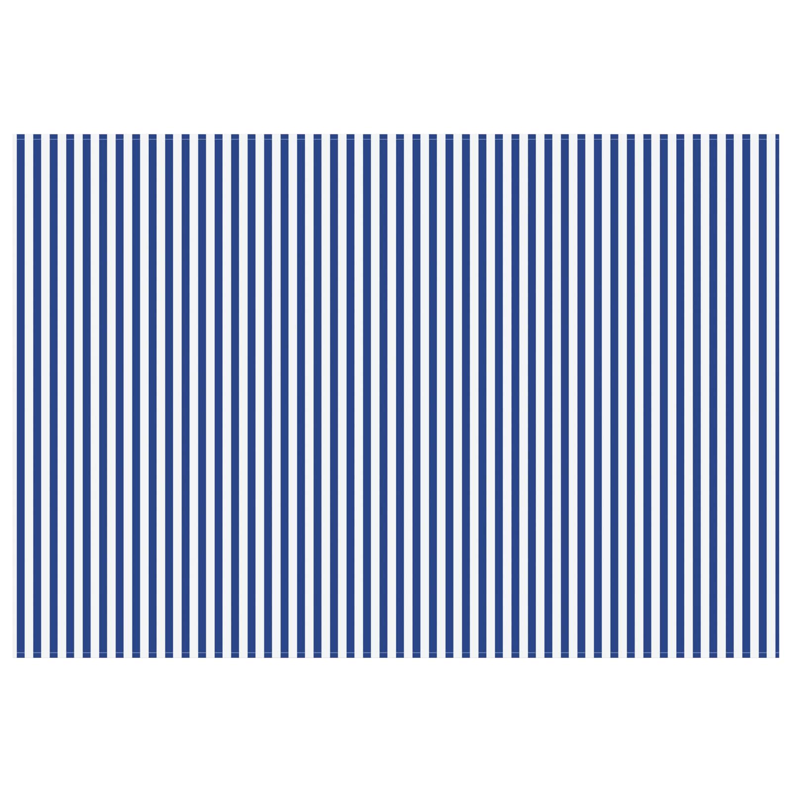 vidaXL Materiał zapasowy do markizy Niebieski i biały 400 x 200 cm