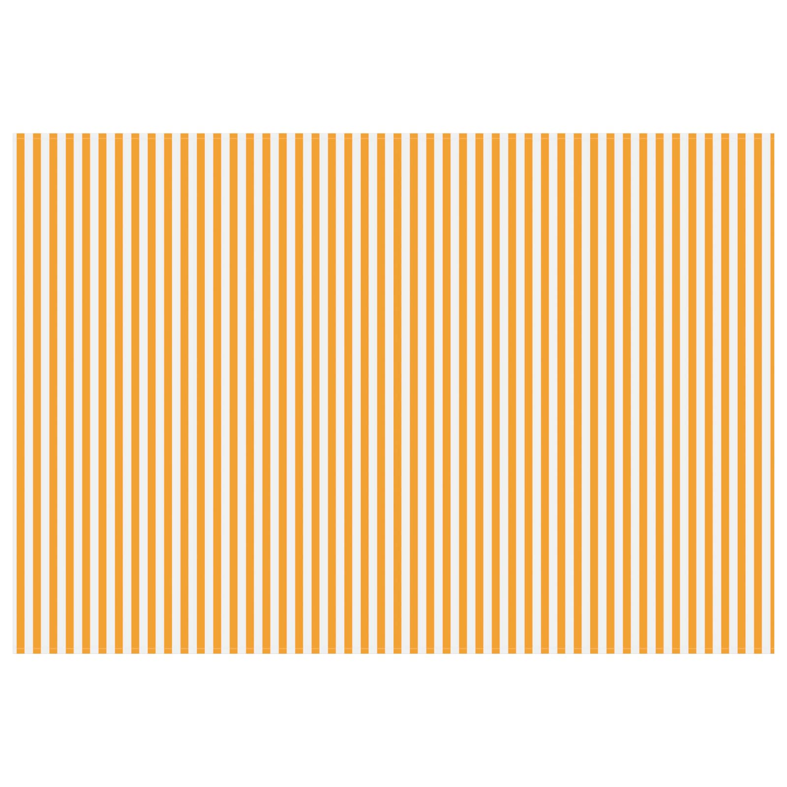 vidaXL Materiał zapasowy do markizy Żółty i Biały 300 x 200 cm