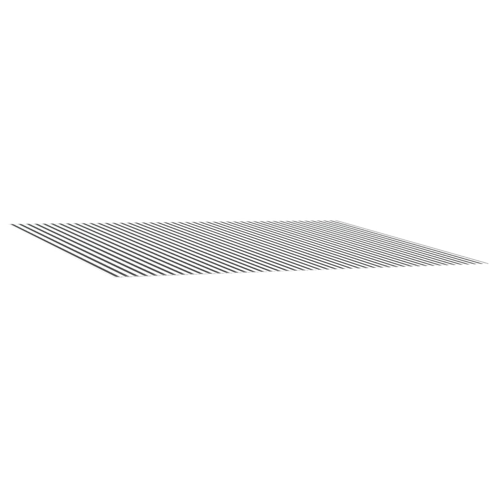 vidaXL Materiał zapasowy do markizy Antracytowy i biały 300 x 200 cm