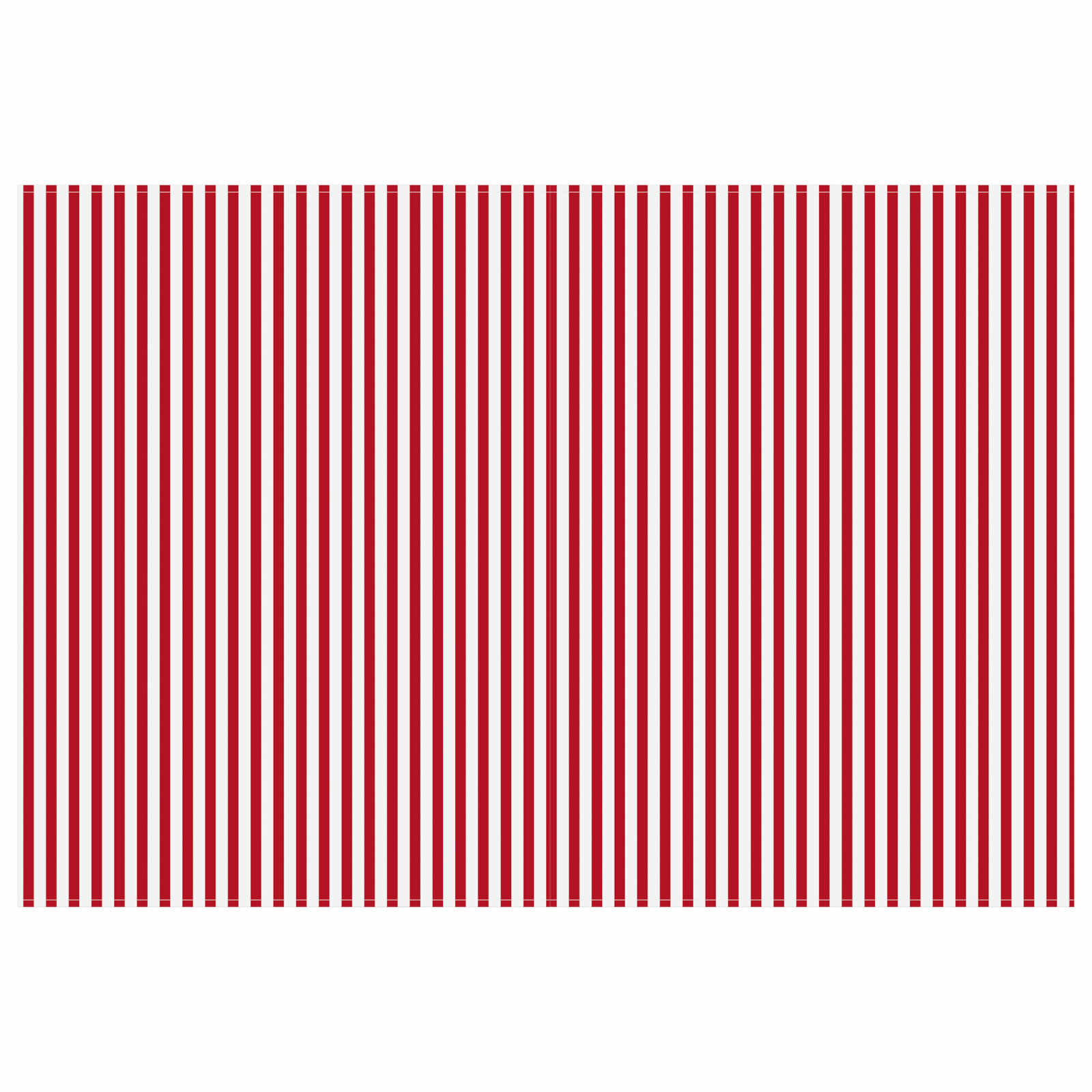 vidaXL Materiał zapasowy do markizy Czerwony i Biały 300 x 250 cm