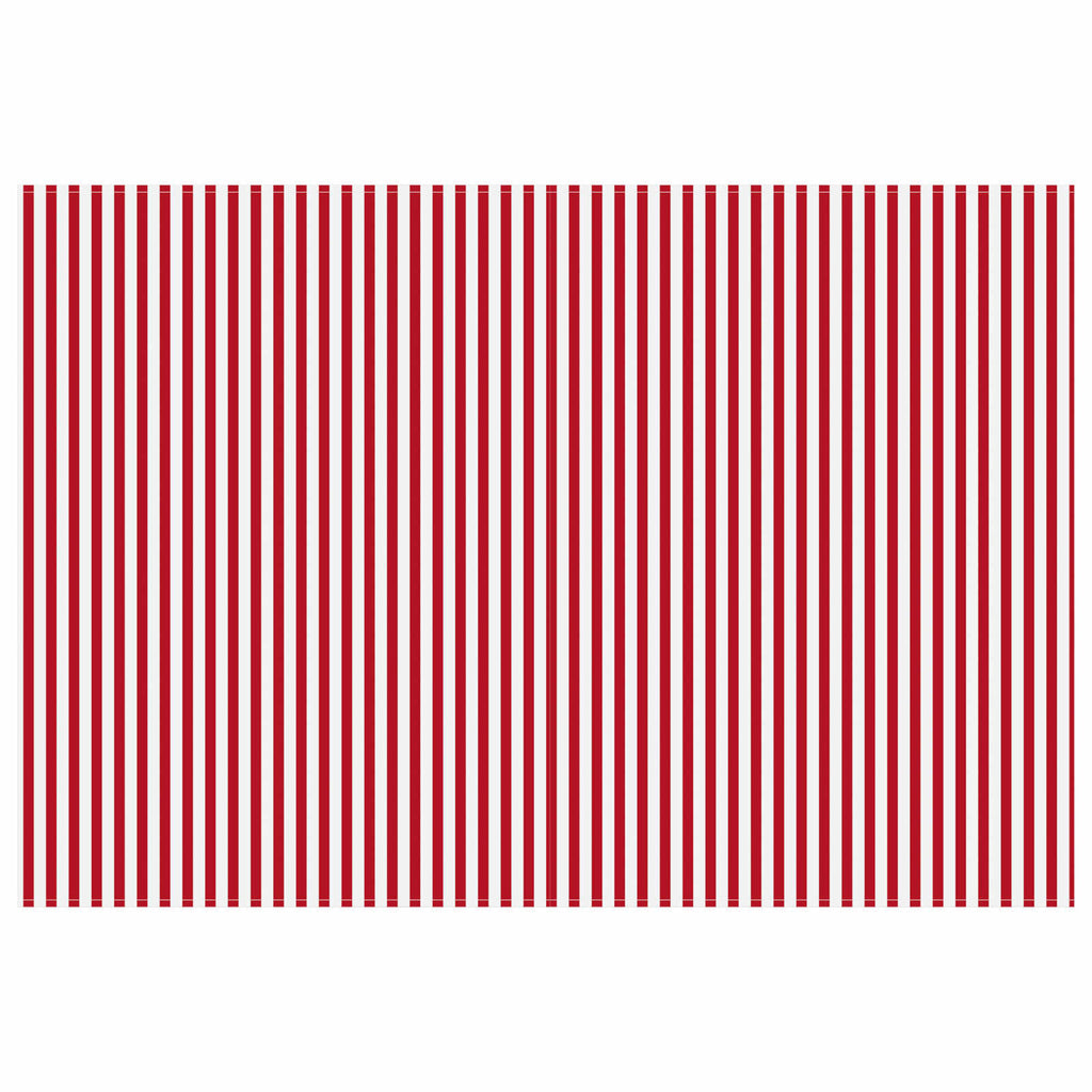 vidaXL Materiał zapasowy do markizy Czerwony i Biały 350 x 250 cm
