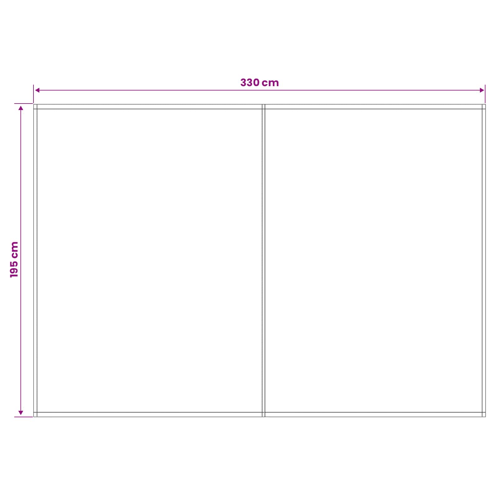 vidaXL Materiał zapasowy do markizy Beżowy 350 x 200 cm Poliester