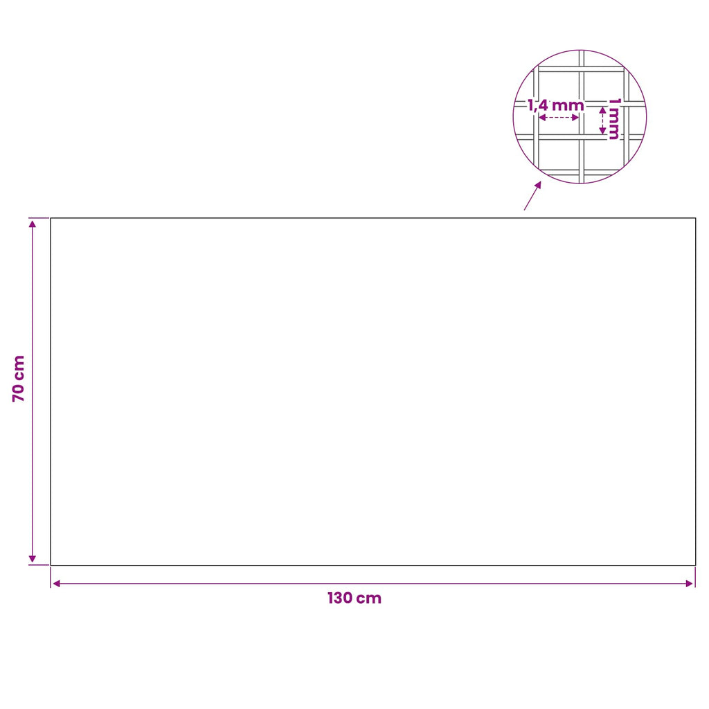 vidaXL Pokrywa szybu świetlnego z klipsami 2 szt. 70 x 130 cm srebrny