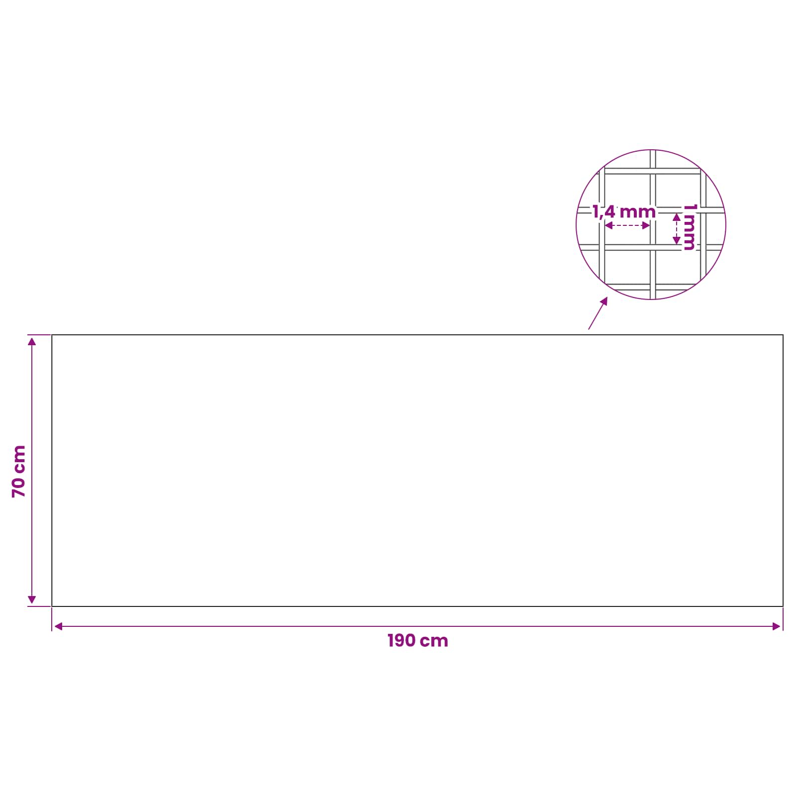vidaXL Pokrywa szybu świetlnego z klipsami 2 szt. 70 x 190 cm srebrny