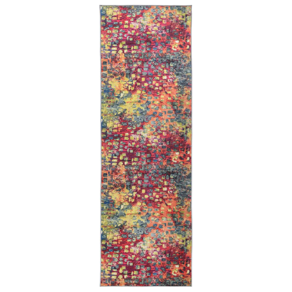 vidaXL Chodnik dywanowy LESAKA kolorowy 100 x 200 cm