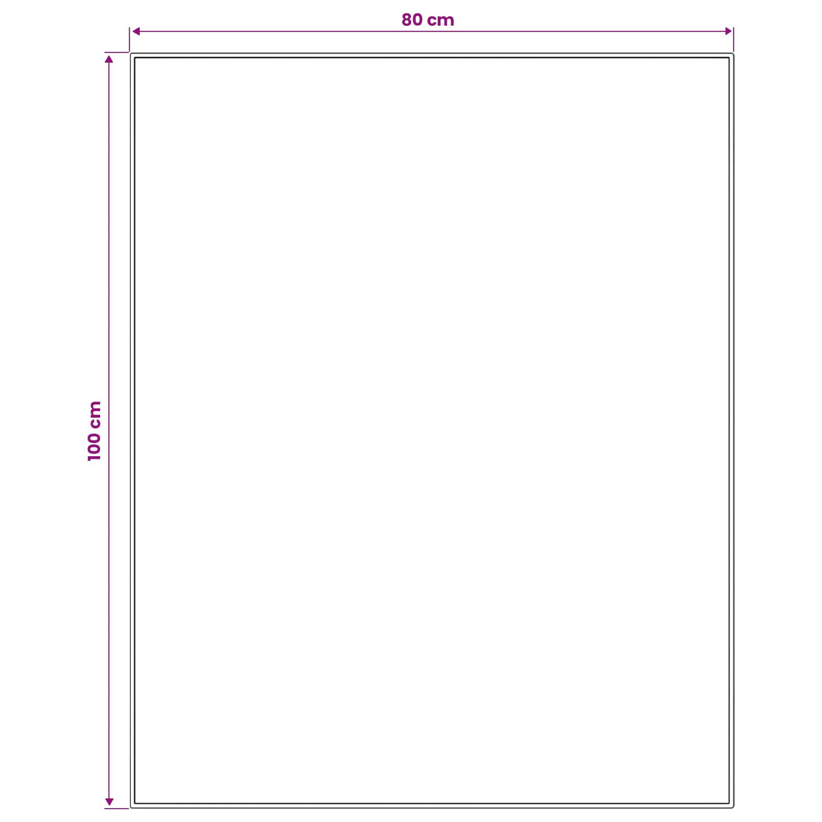vidaXL Chodnik dywanowy LESAKA Czarny i złoto 80 x 100 cm