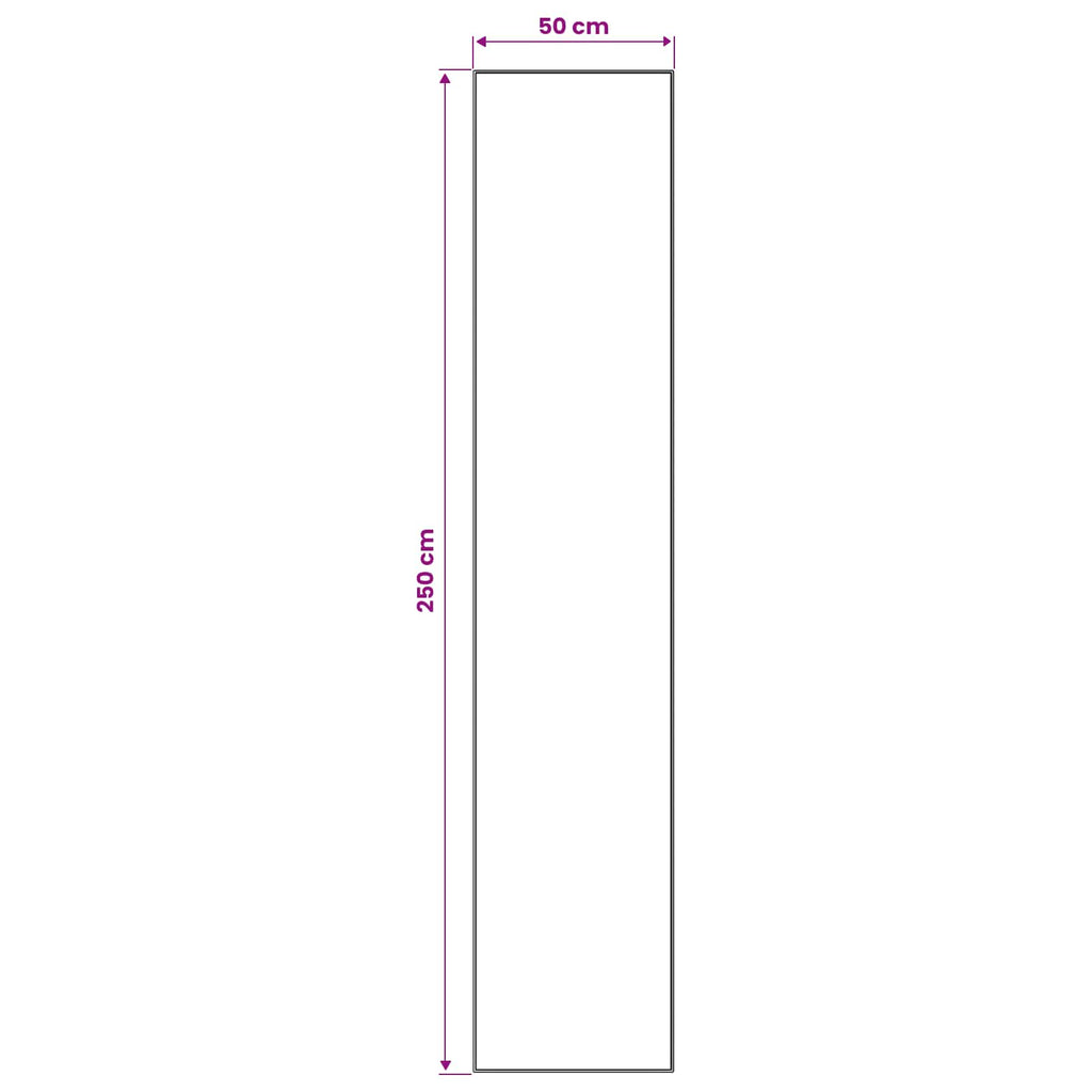 vidaXL Chodnik dywanowy ORIZ 1150 gsm Szary i czarny