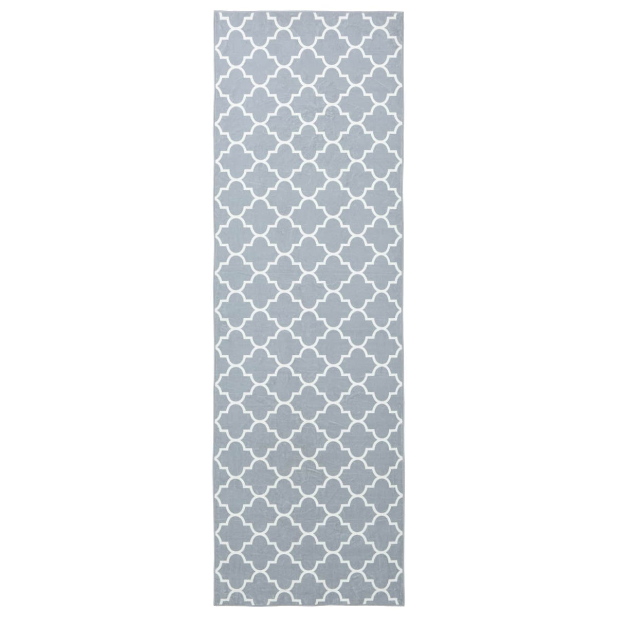 vidaXL Chodnik dywanowy ORIZ 1150 gsm Szary i biały