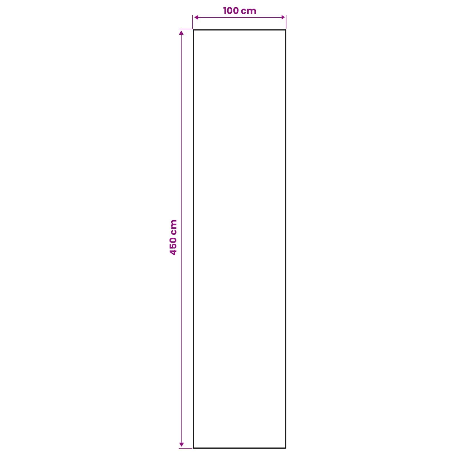 vidaXL Chodnik dywanowy ORIZ 1150 gsm Szary i biały