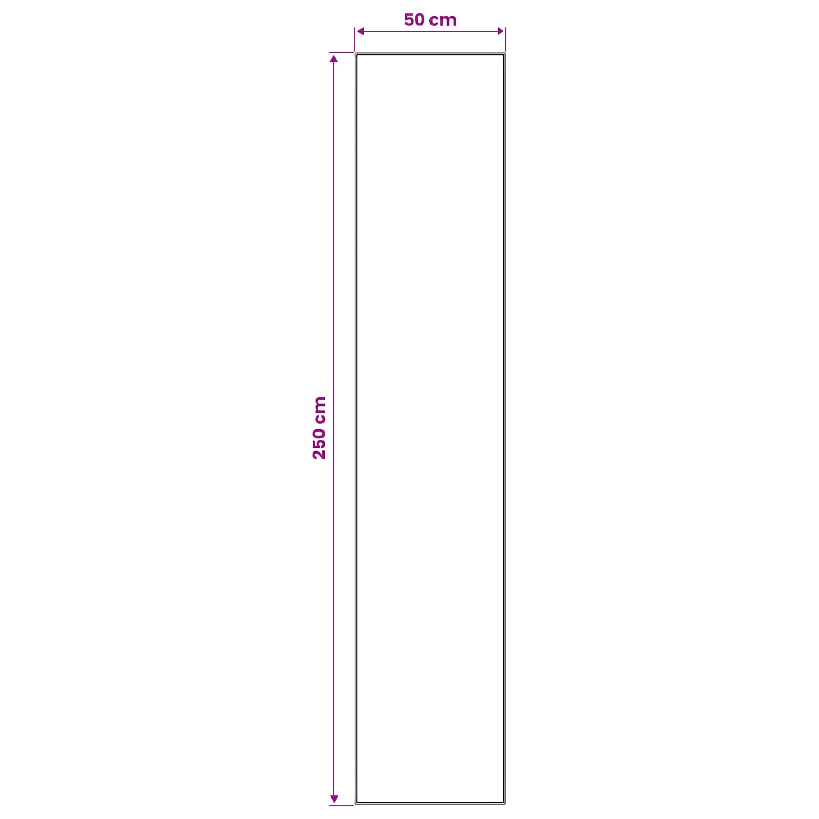 vidaXL Chodnik dywanowy ORIZ 1150 gsm Czarny wzór siatkowy
