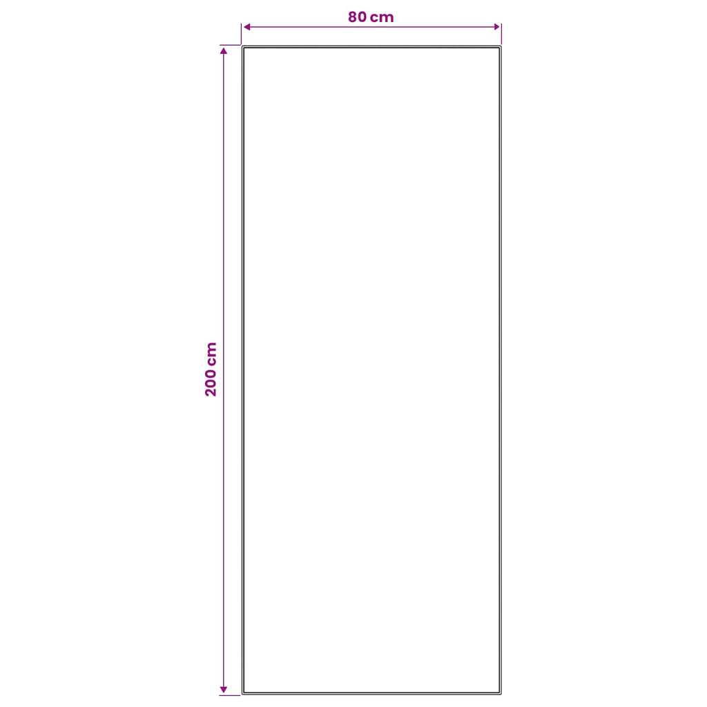 vidaXL Chodnik dywanowy ORIZ 1150 gsm Czarny wzór siatkowy