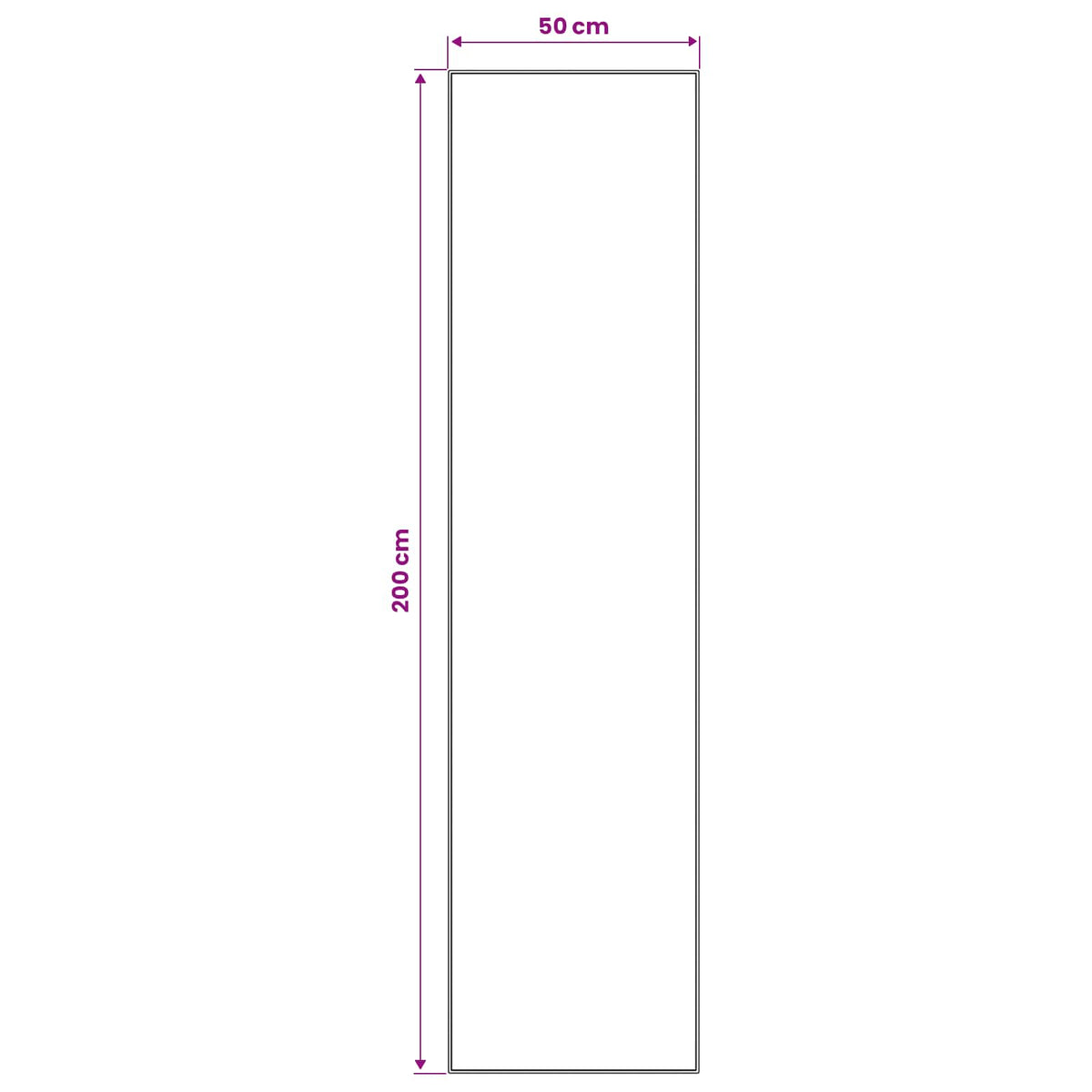 vidaXL Chodnik dywanowy ORIZ 1150 gsm niebieski