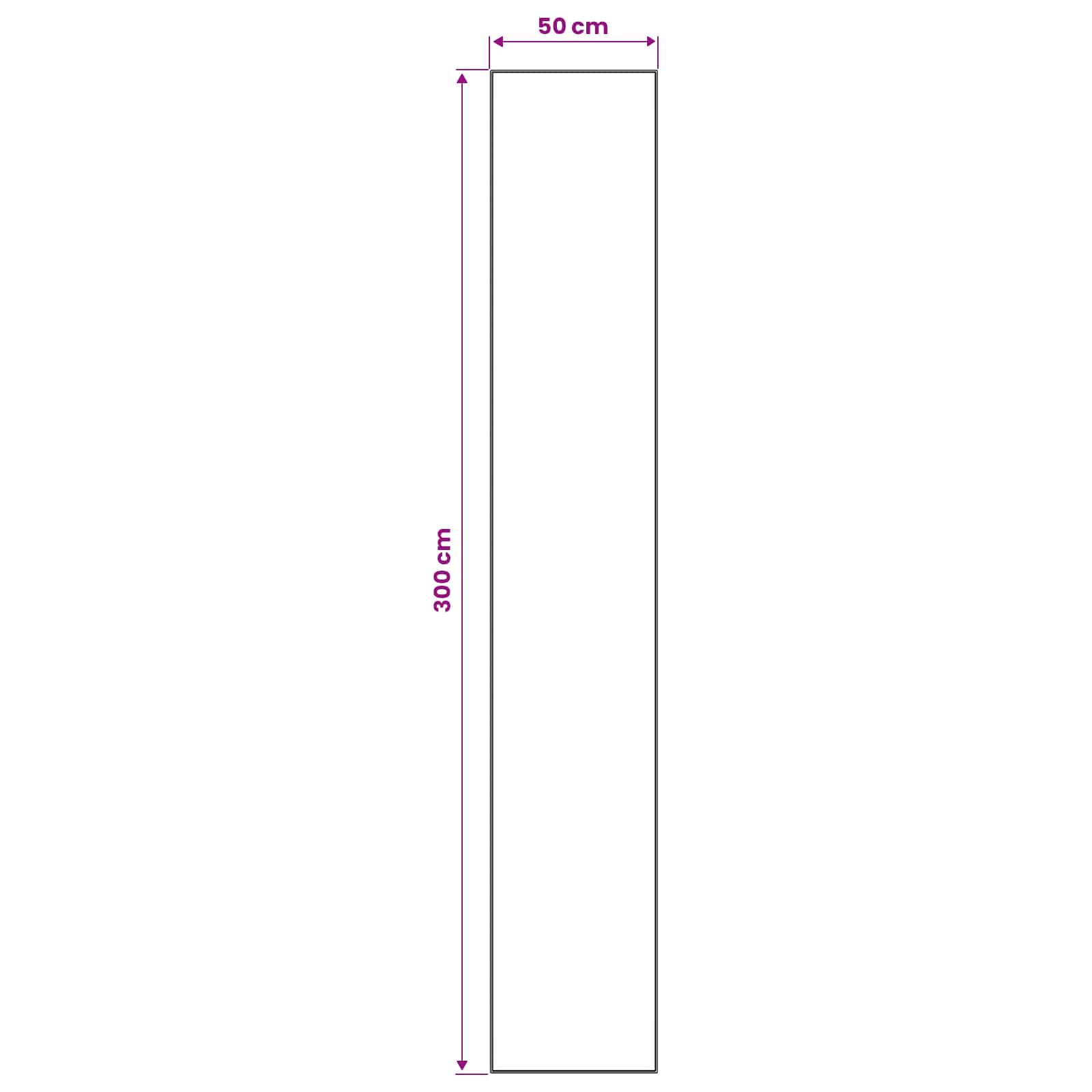 vidaXL Chodnik dywanowy ORIZ 1150 gsm niebieski