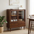 vidaXL Szafka BILBAO Ciemny karmel 104 x 40 x 120 cm