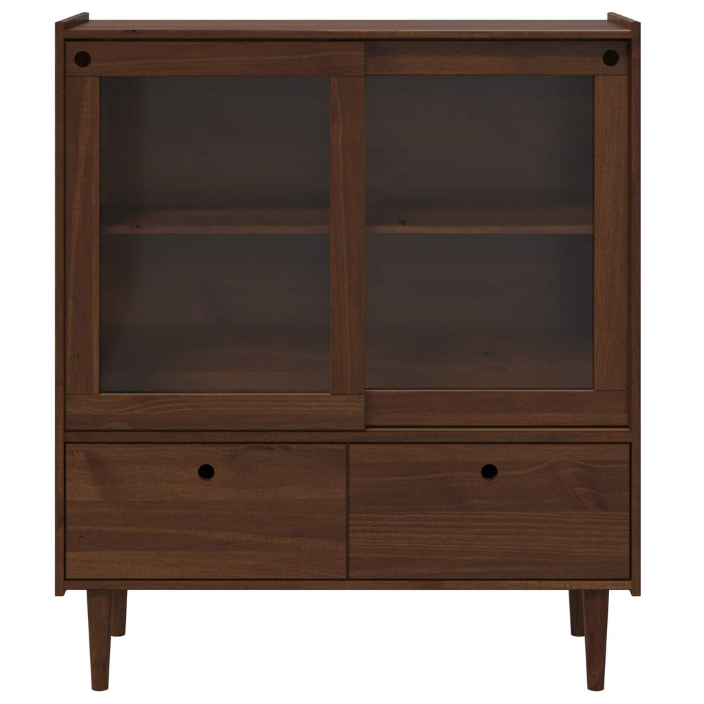 vidaXL Szafka BILBAO Ciemny karmel 104 x 40 x 120 cm