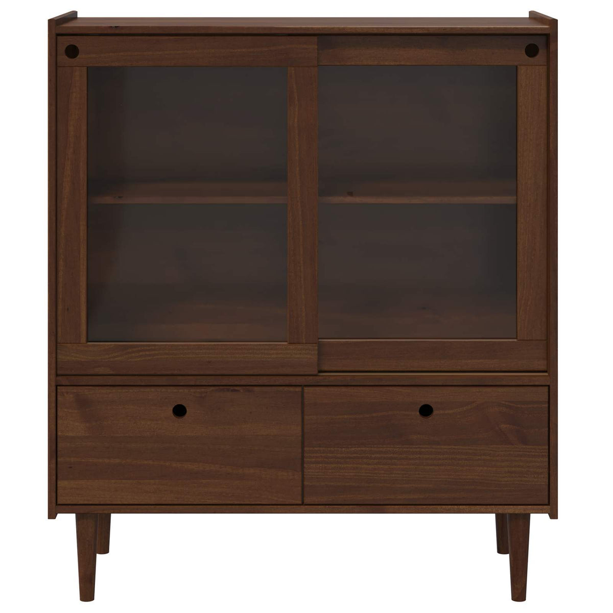 vidaXL Szafka BILBAO Ciemny karmel 104 x 40 x 120 cm