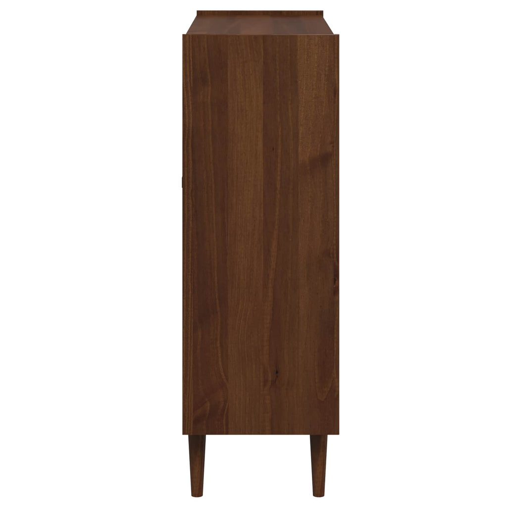 vidaXL Szafka BILBAO Ciemny karmel 104 x 40 x 120 cm