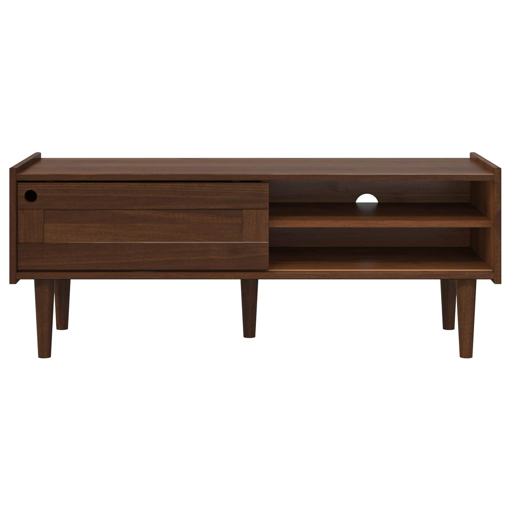 vidaXL Szafka pod telewizor BILBAO 114 x 40 x 45 cm Ciemny karmel