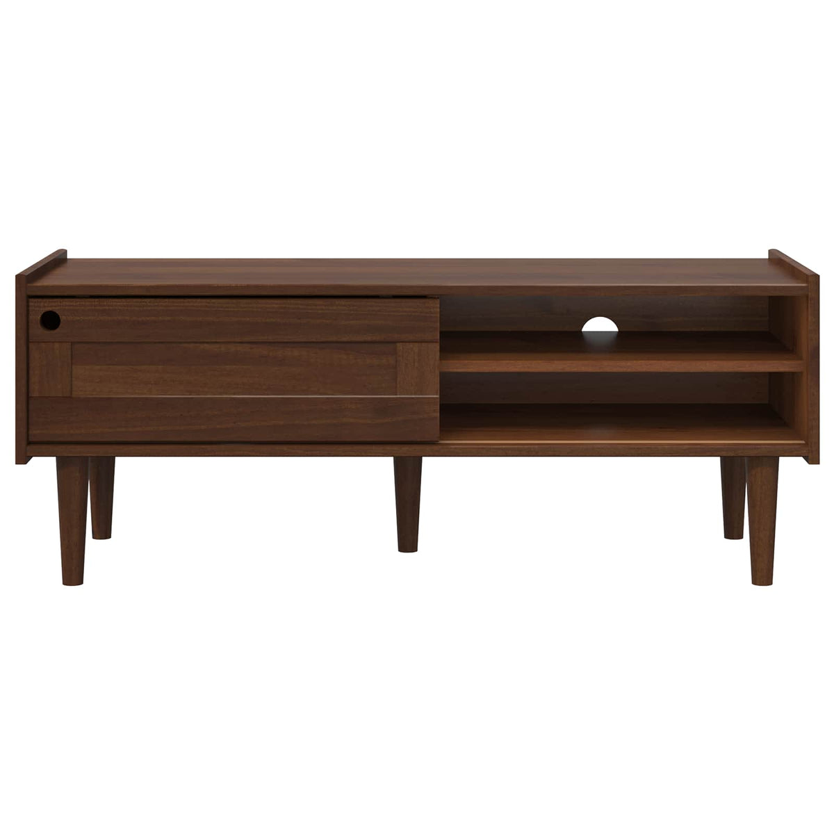 vidaXL Szafka pod telewizor BILBAO 114 x 40 x 45 cm Ciemny karmel
