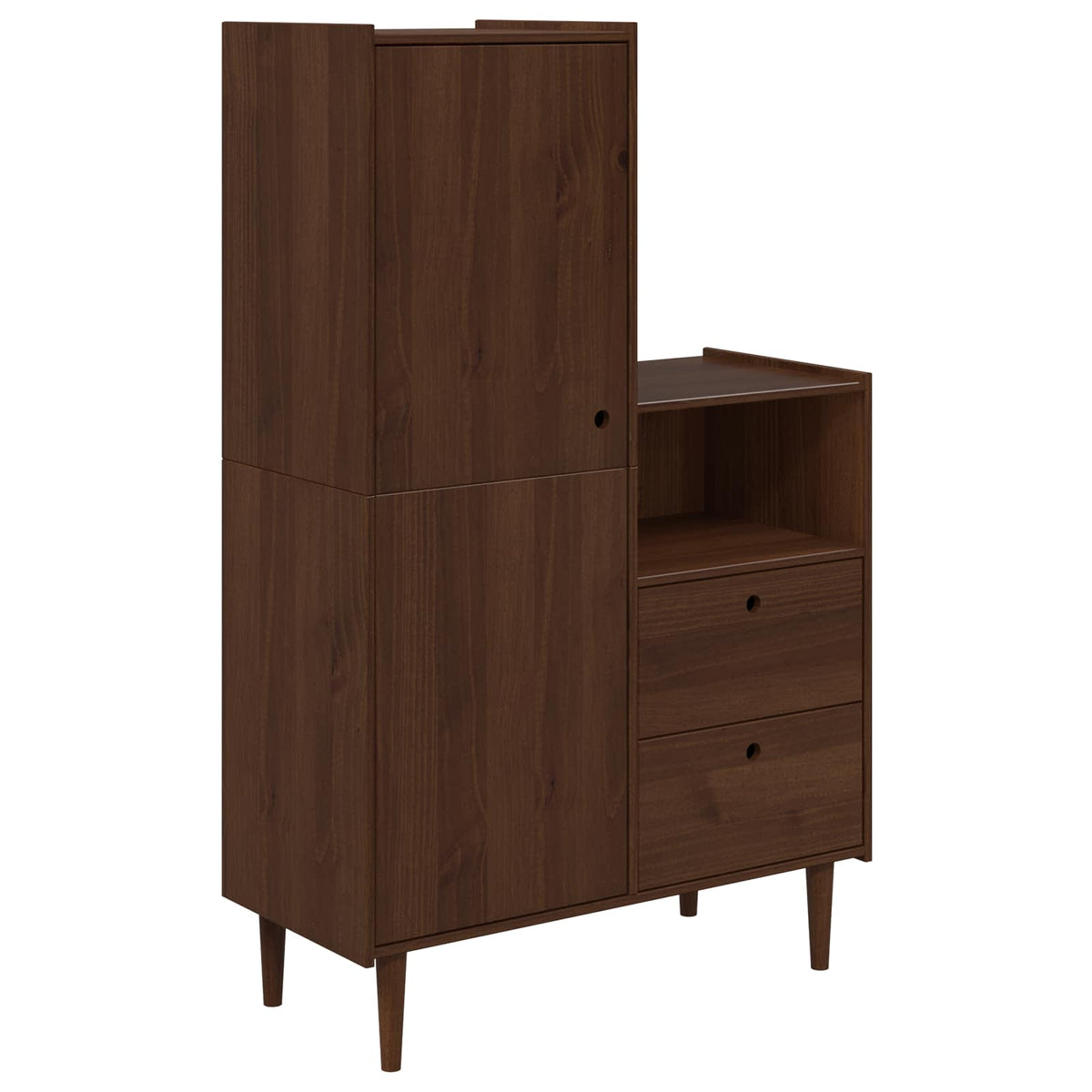 vidaXL Szafka BILBAO Karmel 100 x 45 x 160 cm