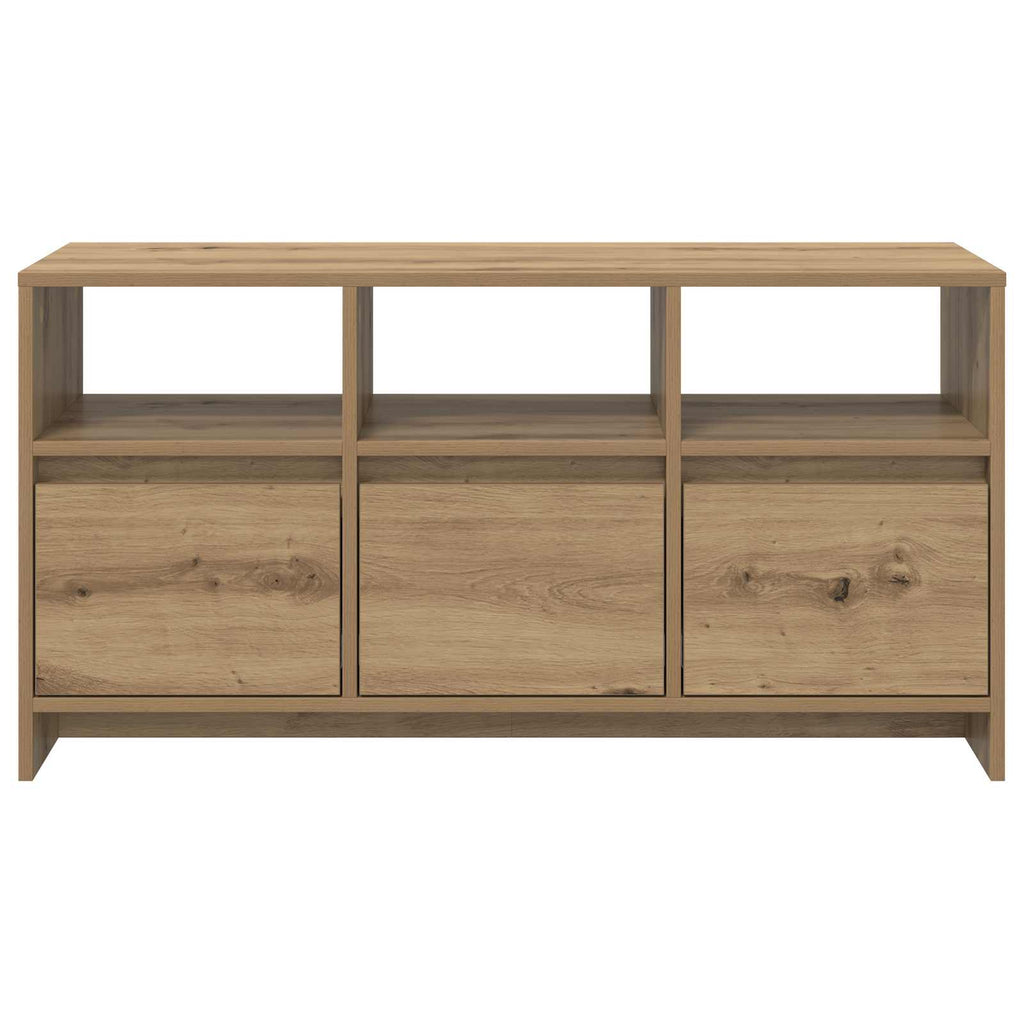 vidaXL Szafka pod telewizor 102 x 37,5 x 52,5 cm Dąb artisan