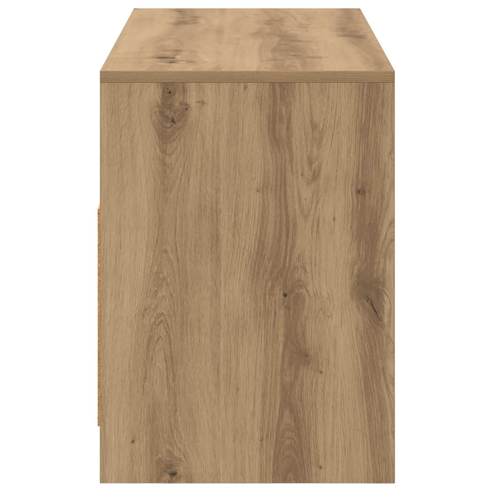 vidaXL Szafka pod telewizor 102 x 37,5 x 52,5 cm Dąb artisan