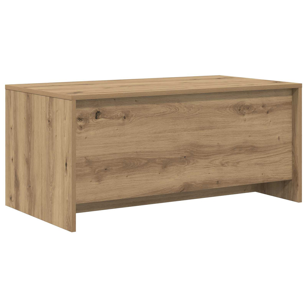 vidaXL Stolik kawowy Dąb artisan 90 x 50 x 41,5 cm Drewno inżynieryjne
