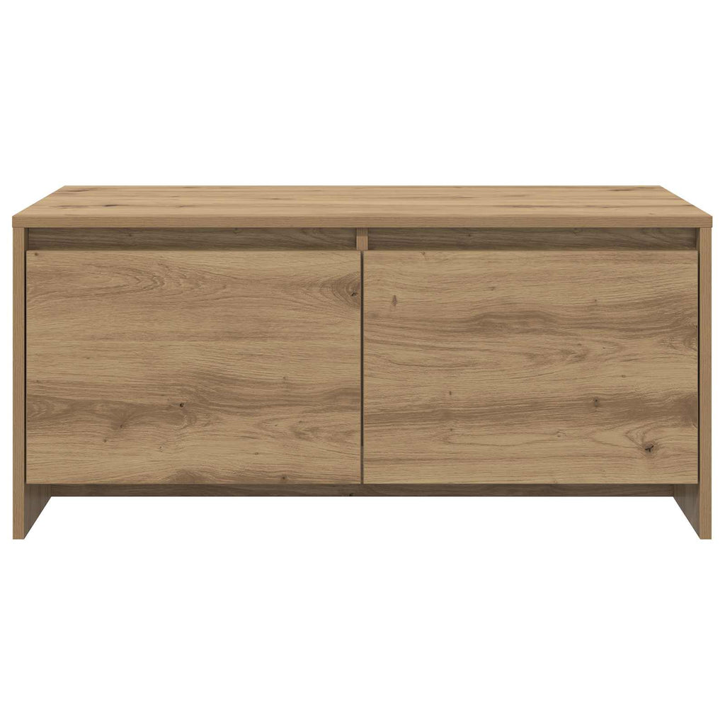 vidaXL Stolik kawowy Dąb artisan 90 x 50 x 41,5 cm Drewno inżynieryjne