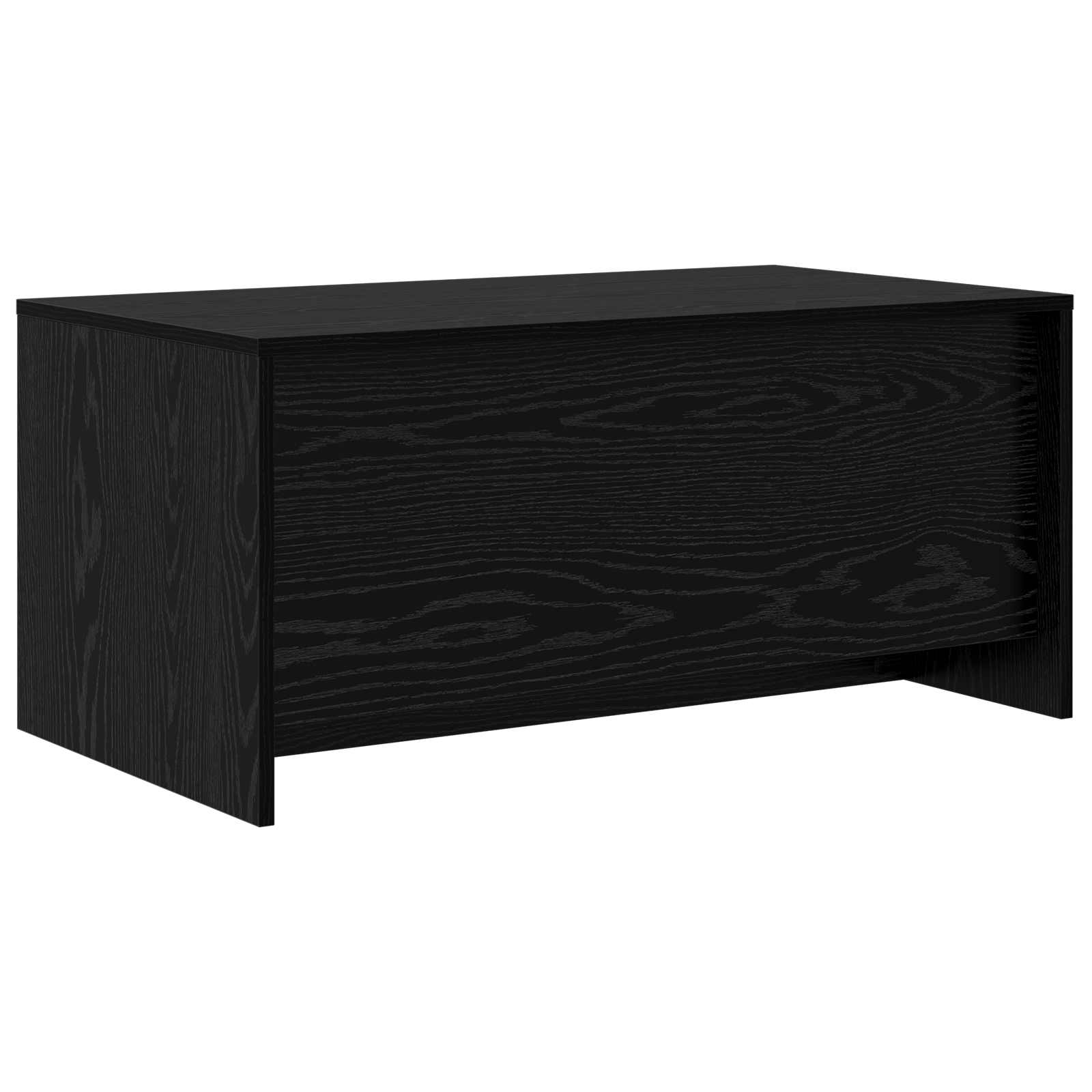 vidaXL Stolik kawowy Czarny dąb 90 x 50 x 41,5 cm Drewno inżynieryjne