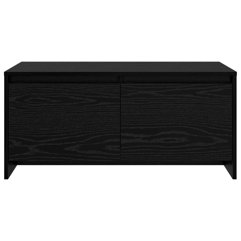 vidaXL Stolik kawowy Czarny dąb 90 x 50 x 41,5 cm Drewno inżynieryjne