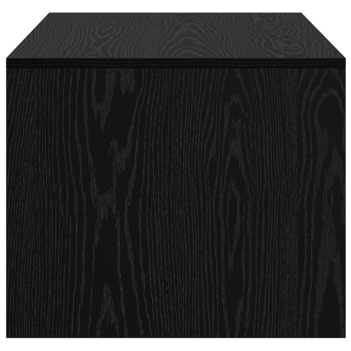 vidaXL Stolik kawowy Czarny dąb 90 x 50 x 41,5 cm Drewno inżynieryjne