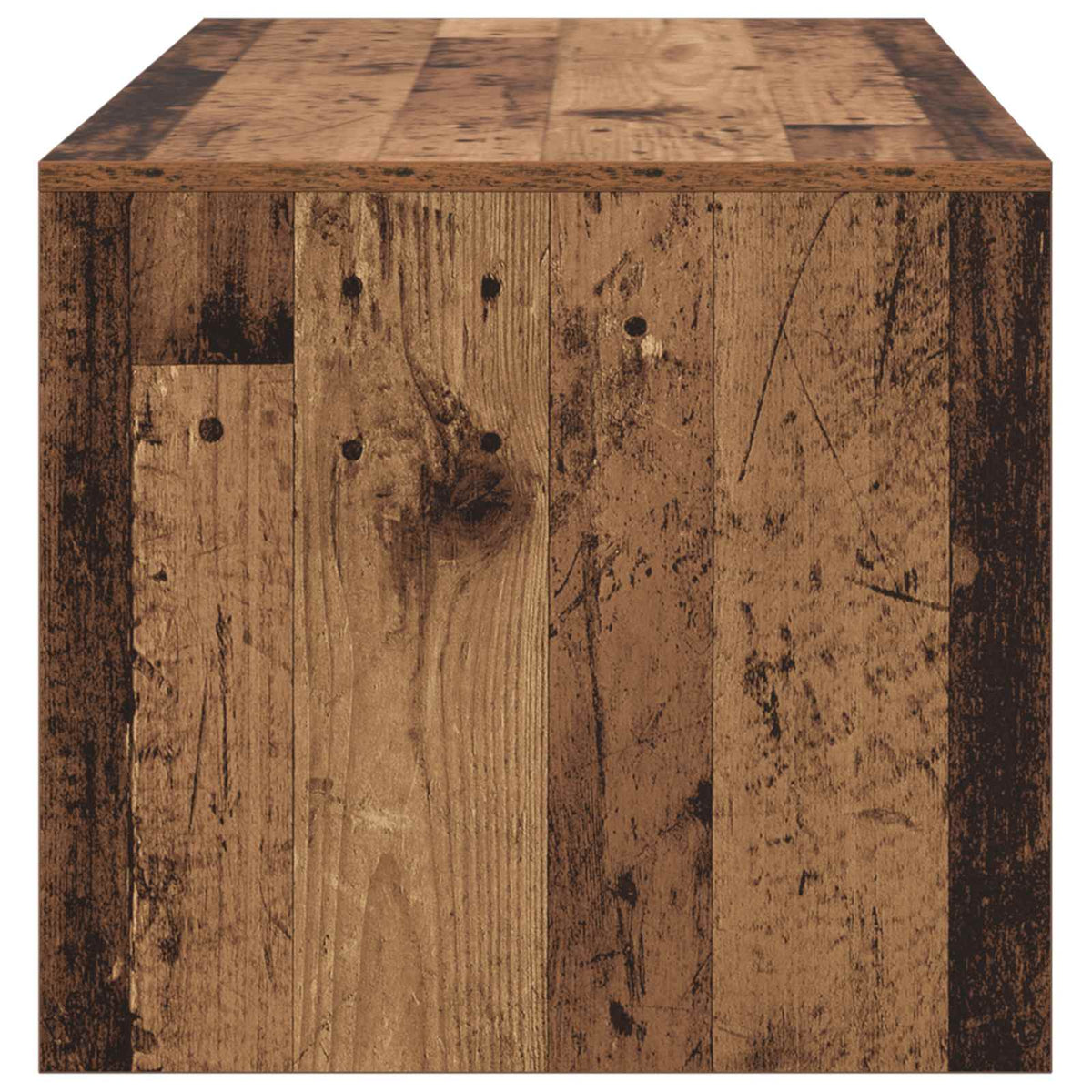 vidaXL Stolik kawowy Stare drewno 102 x 50 x 45 cm Drewno inżynieryjne