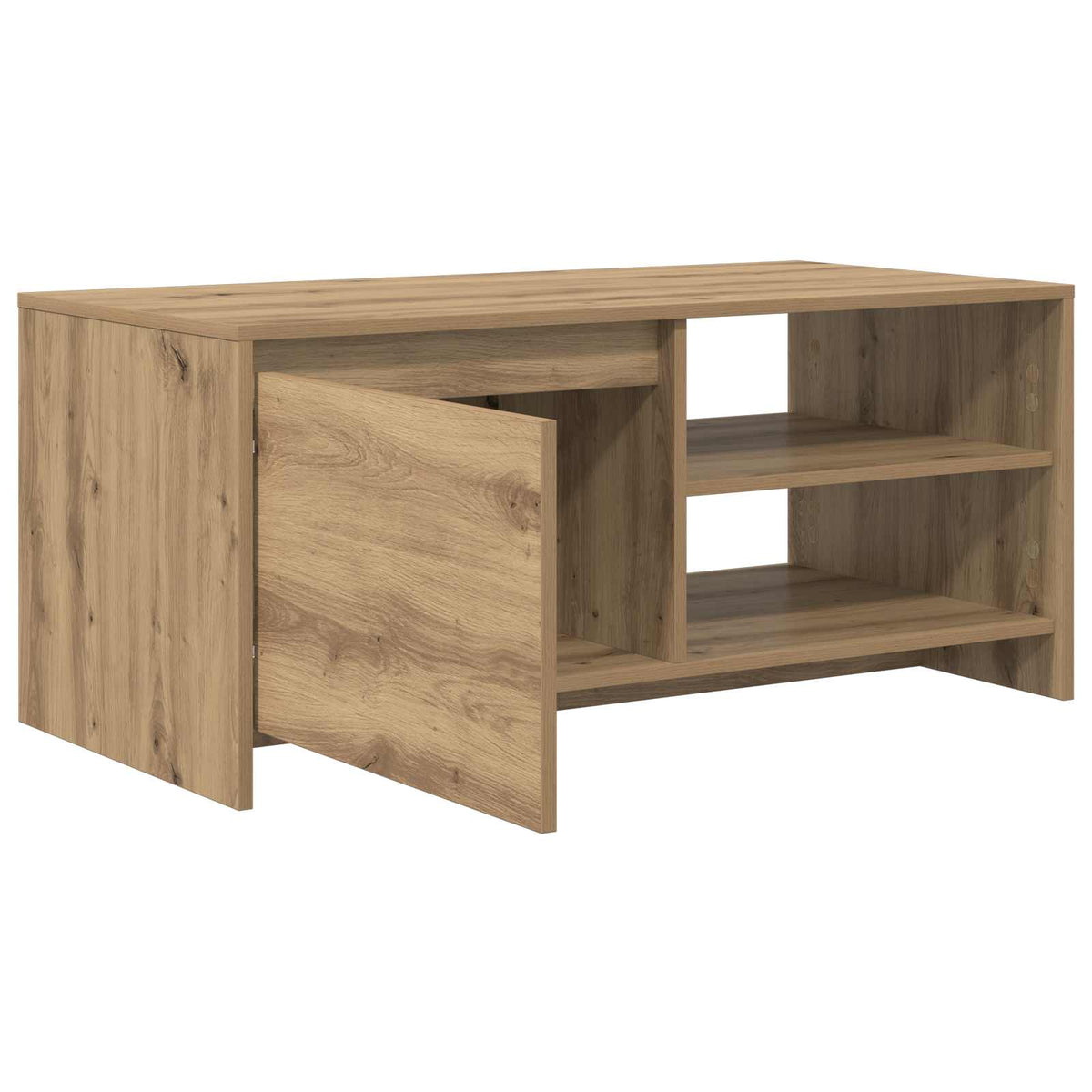 vidaXL Stolik kawowy Dąb artisan 102 x 50 x 45 cm Drewno inżynieryjne