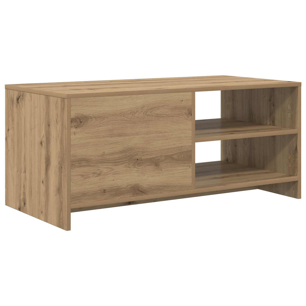 vidaXL Stolik kawowy Dąb artisan 102 x 50 x 45 cm Drewno inżynieryjne