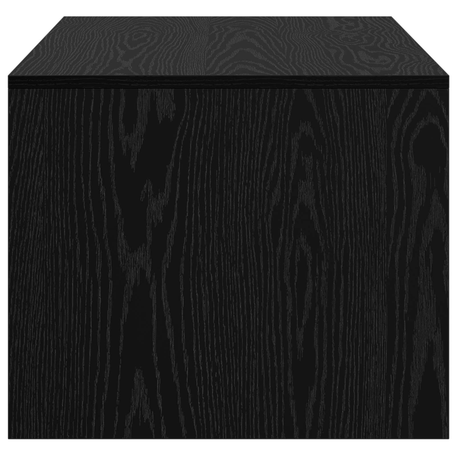 vidaXL Stolik kawowy Czarny dąb 102 x 50 x 45 cm Drewno inżynieryjne