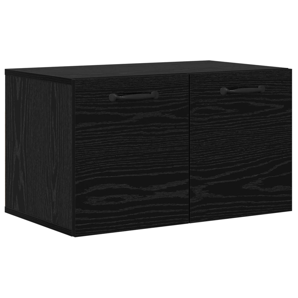 vidaXL Szafka ścienna 60 x 36,5 x 35 cm Drewno inżynieryjne Czarny dąb