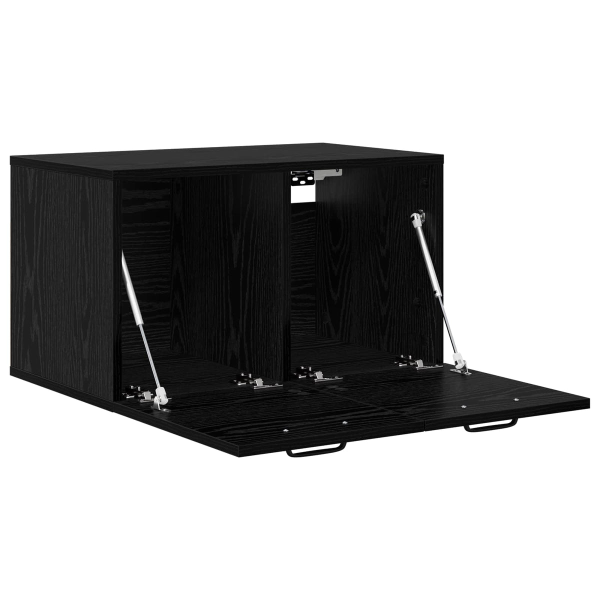 vidaXL Szafka ścienna 60 x 36,5 x 35 cm Drewno inżynieryjne Czarny dąb