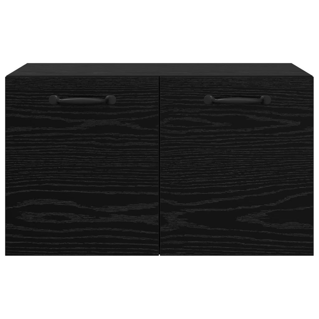 vidaXL Szafka ścienna 60 x 36,5 x 35 cm Drewno inżynieryjne Czarny dąb