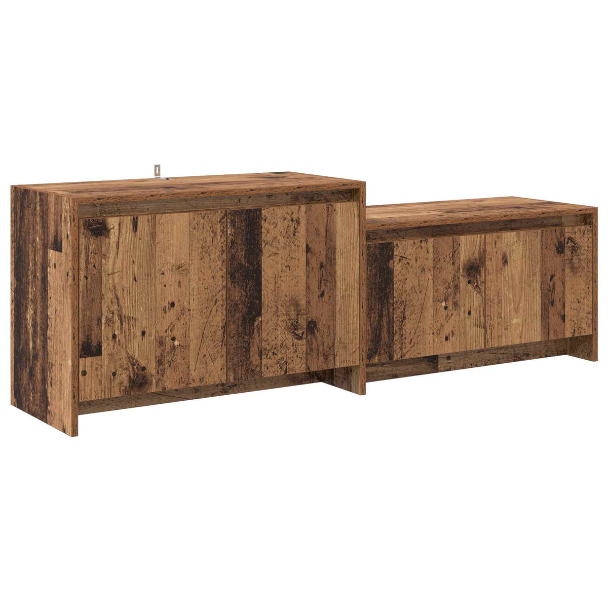 vidaXL Szafka pod telewizor 147 x 35 x 50 cm Stare drewno
