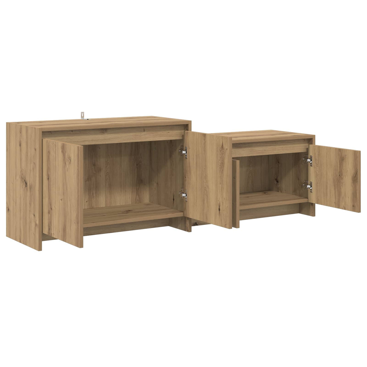 vidaXL Szafka pod telewizor 147 x 35 x 50 cm Dąb artisan
