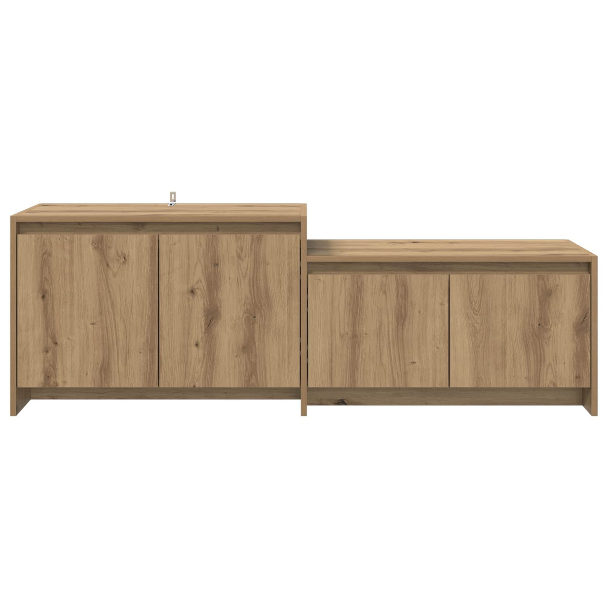 vidaXL Szafka pod telewizor 147 x 35 x 50 cm Dąb artisan