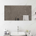 vidaXL Lustro łazienkowe LED przezroczysty 90 x 50 cm szkło hartowane