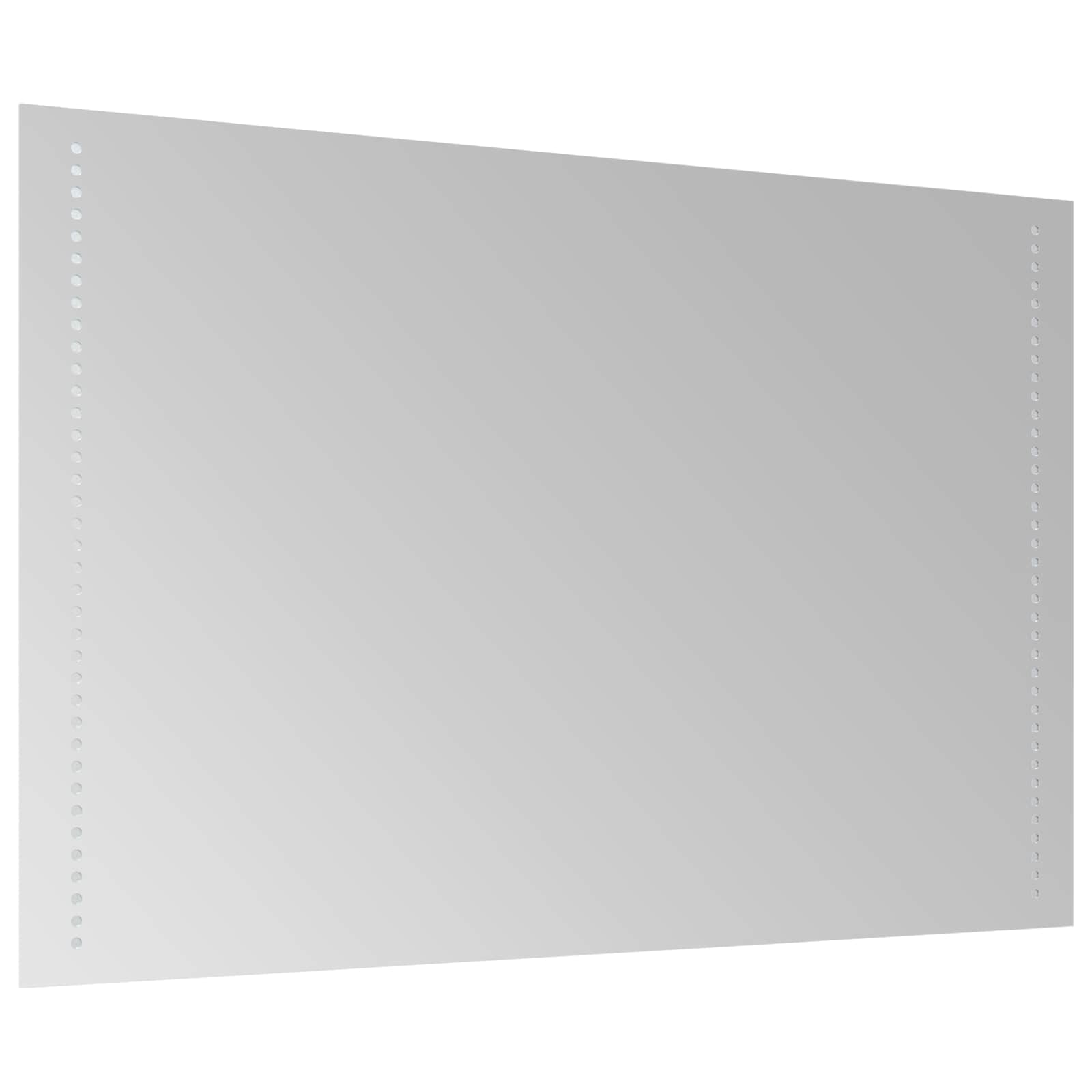 vidaXL Lustro łazienkowe LED przezroczysty 90 x 60 cm szkło hartowane